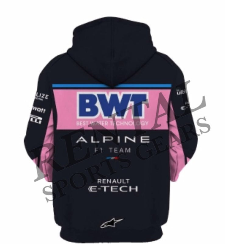 Esteban Ocon Alpine 2023 F1 Race Hoodie - Rental Sports