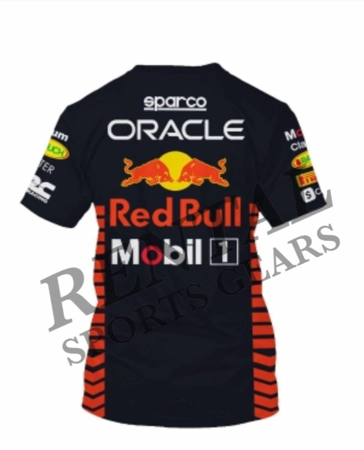 Max Verstappen Race F1 Shirt Honda Oracle 2023 - Rental Sports