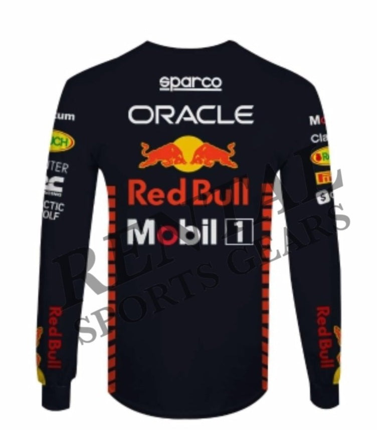 Max Verstappen Race F1 Shirt Honda Oracle 2023 - Rental Sports