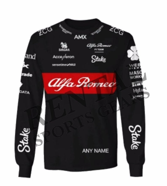 New Valtteri Bottas Alfa Romeo Race Shirt 2023 F1