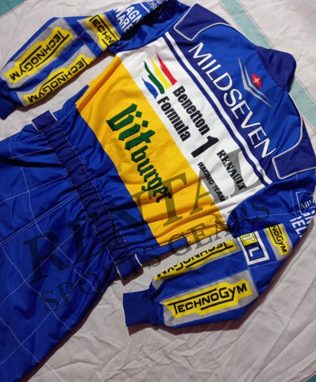 Michael Schumacher BitBurger 1995 Race Suit - f1 race suit