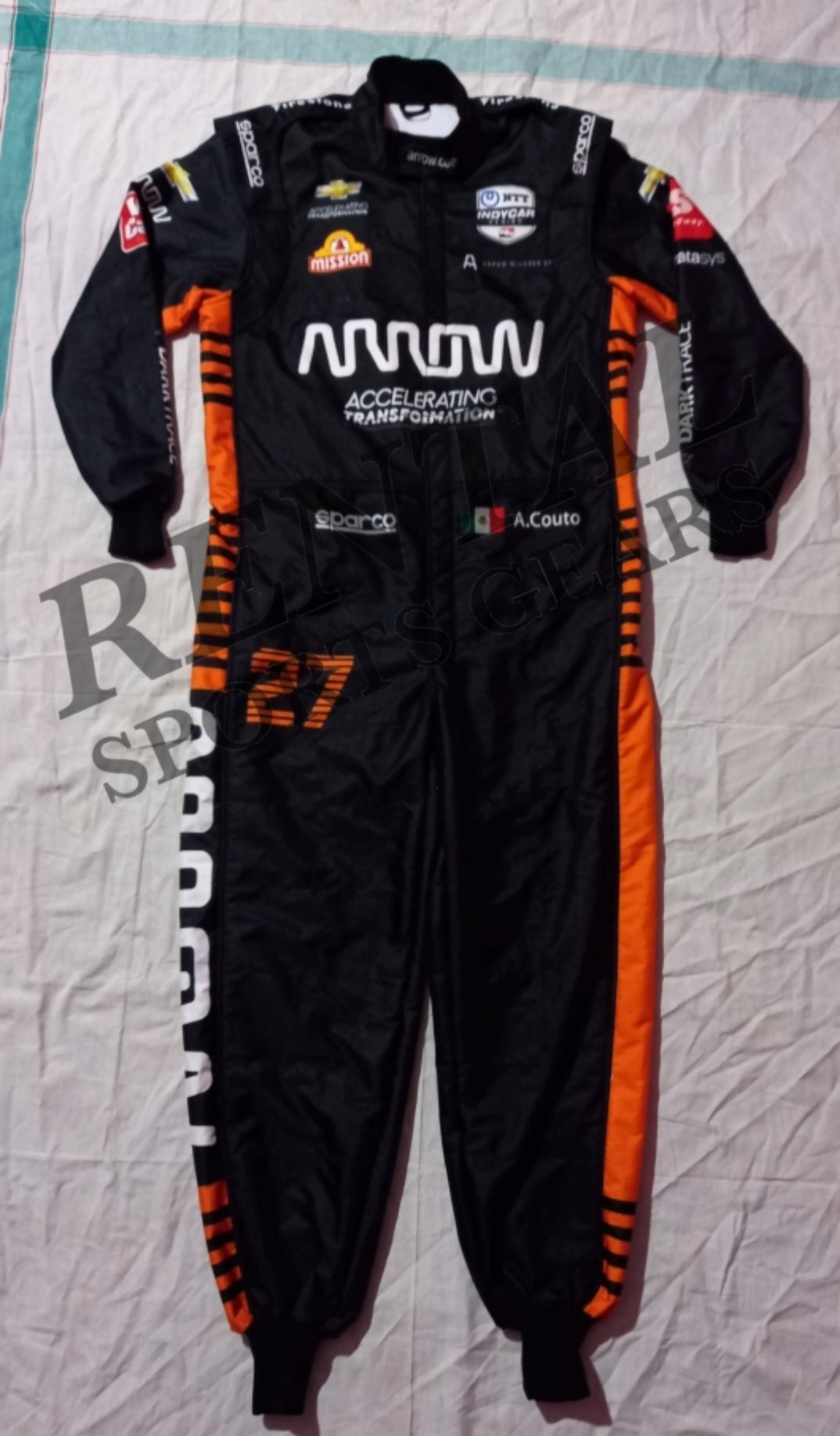 Arrow Macleran Sp 2021 Race Suit - F1 Printed race suit