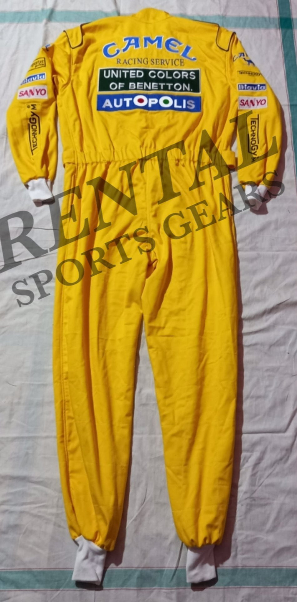 Michael Schumacher 1992 Embroidery racing suit / Benetton F1 | F1 Replica Embroidery Race Suit - Rental Sports