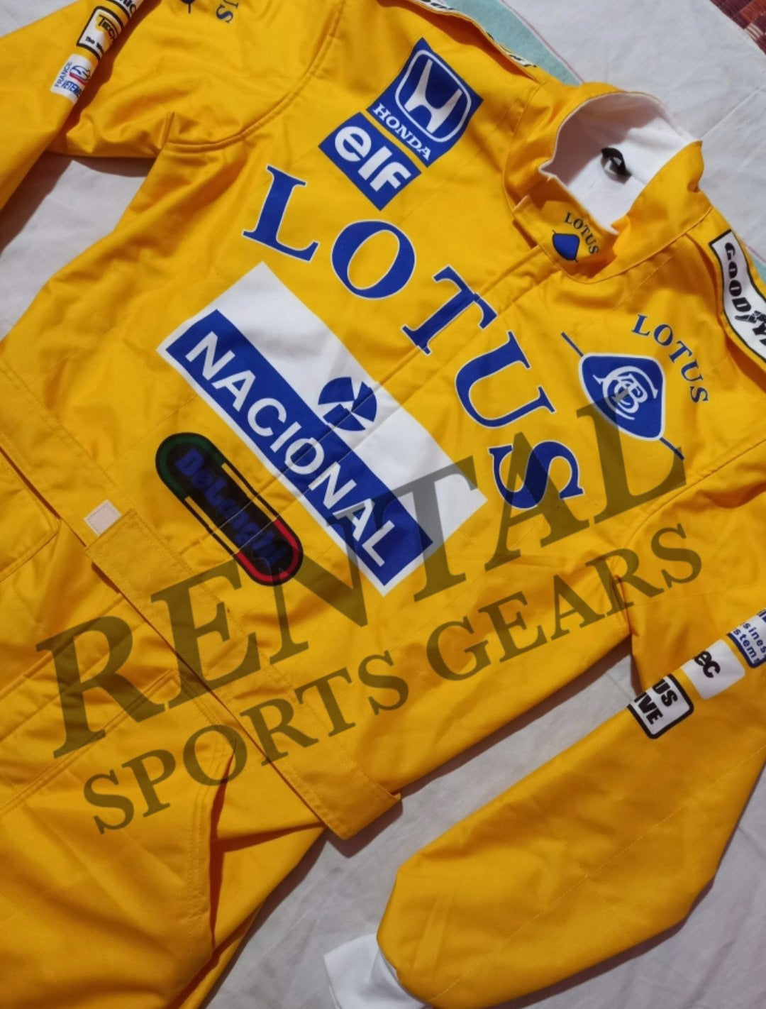 Ayrton Senna lotus1987 Race Suit F1 Kart Race Suit - Rental Sports