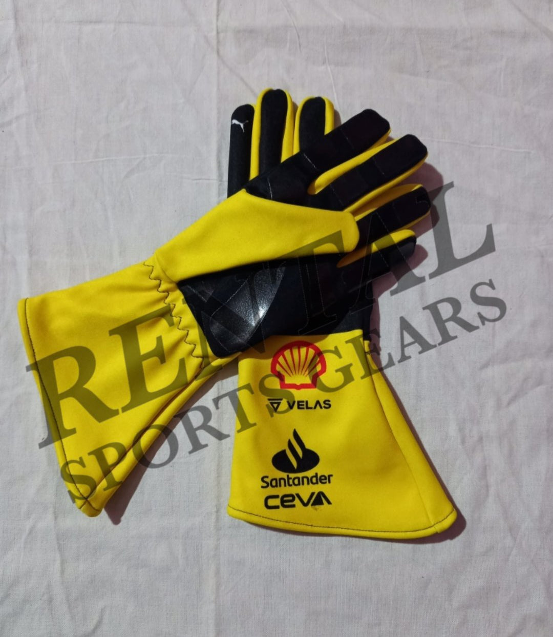 Charles Leclerc 2022 Ferrari F1 Gloves F1 Replica Gloves - Rental Sports