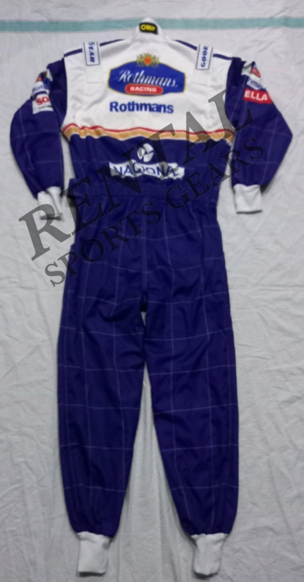 Ayrton Senna 1994 Racing Suit / Team Williams F1 Rothmans - Rental Sports