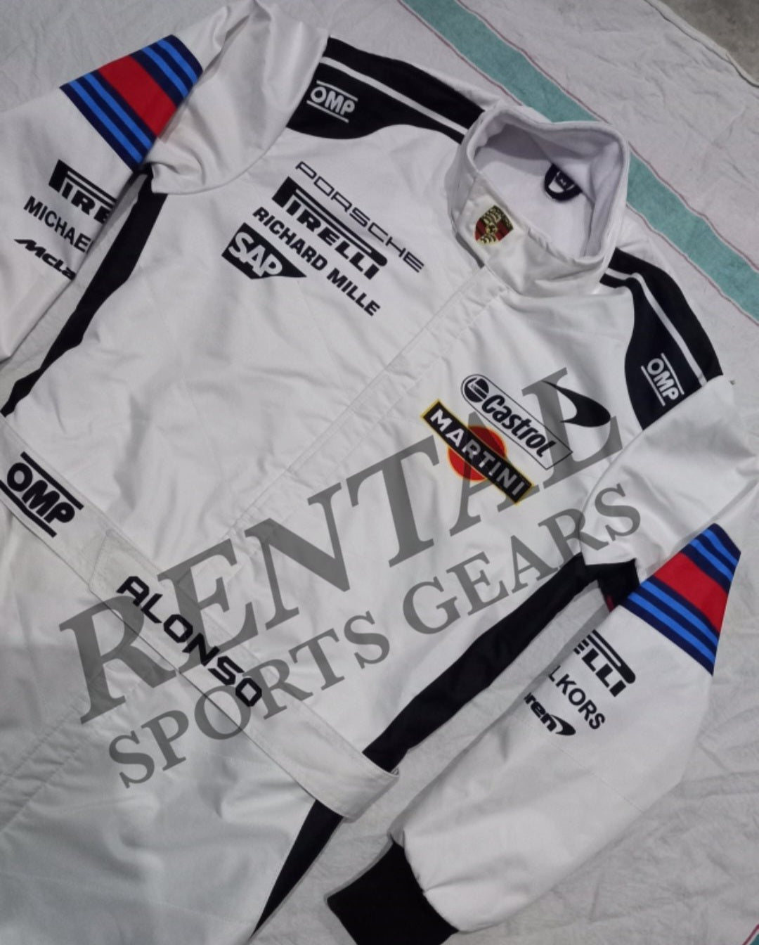 Martini Racing 2021 F1 Race Suit - F1 Replica Race Suit