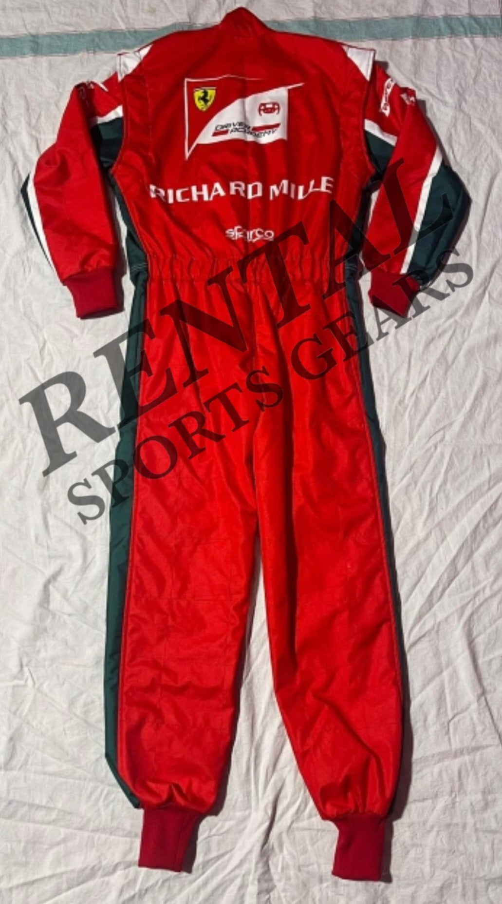 Charles Leclerc 2017 Race Suit Formula 2 Champion - Richard Mille Race Suit - Rental Sports