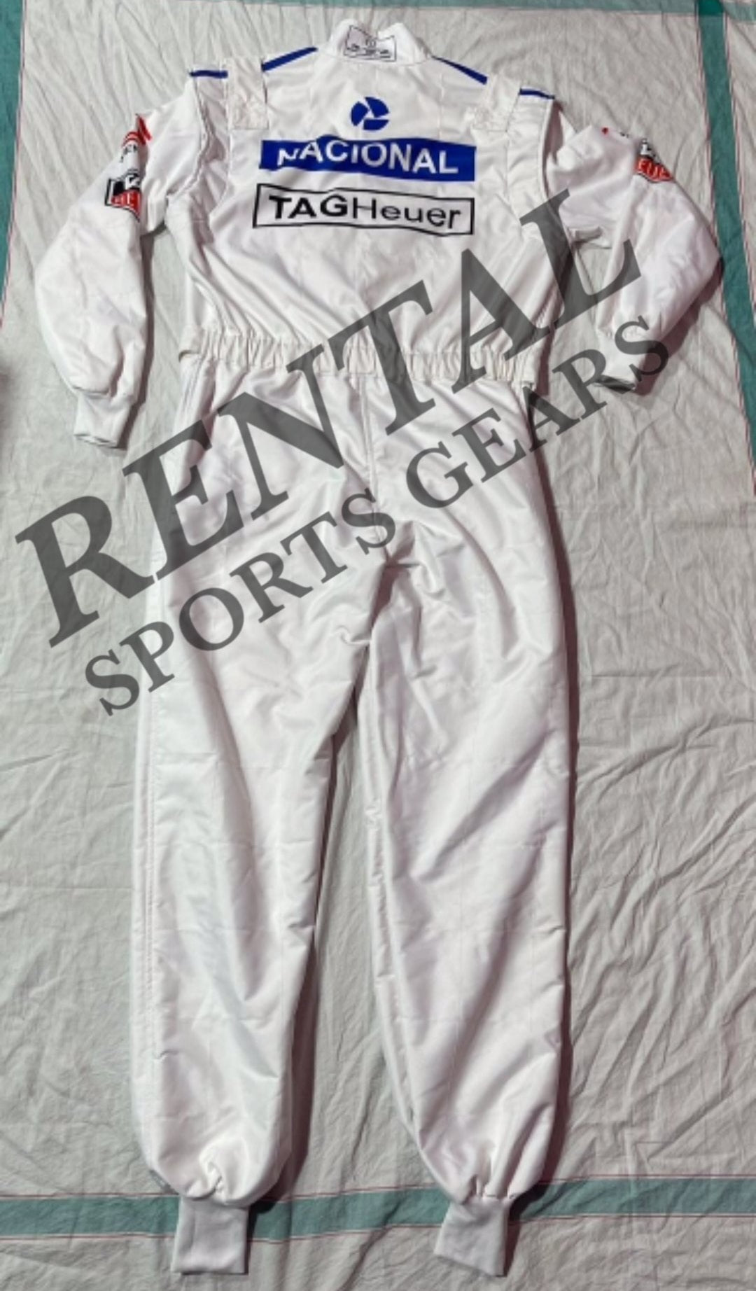 Ayrton Senna 1993 PARIS BERCY Replica Racing Suit - Rental Sports