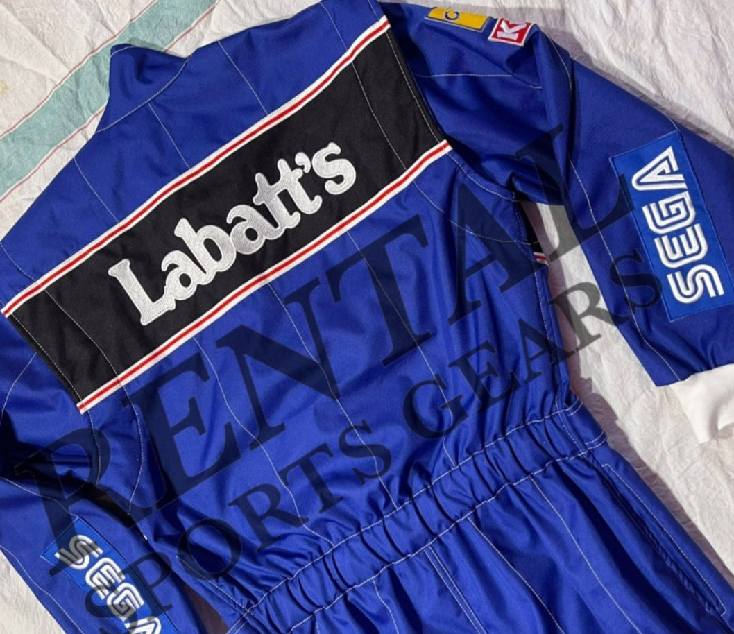 Alain Prost 1993 Embroidery Race Suit F1 | F1 Replica Embroidery Race Suit - Rental Sports