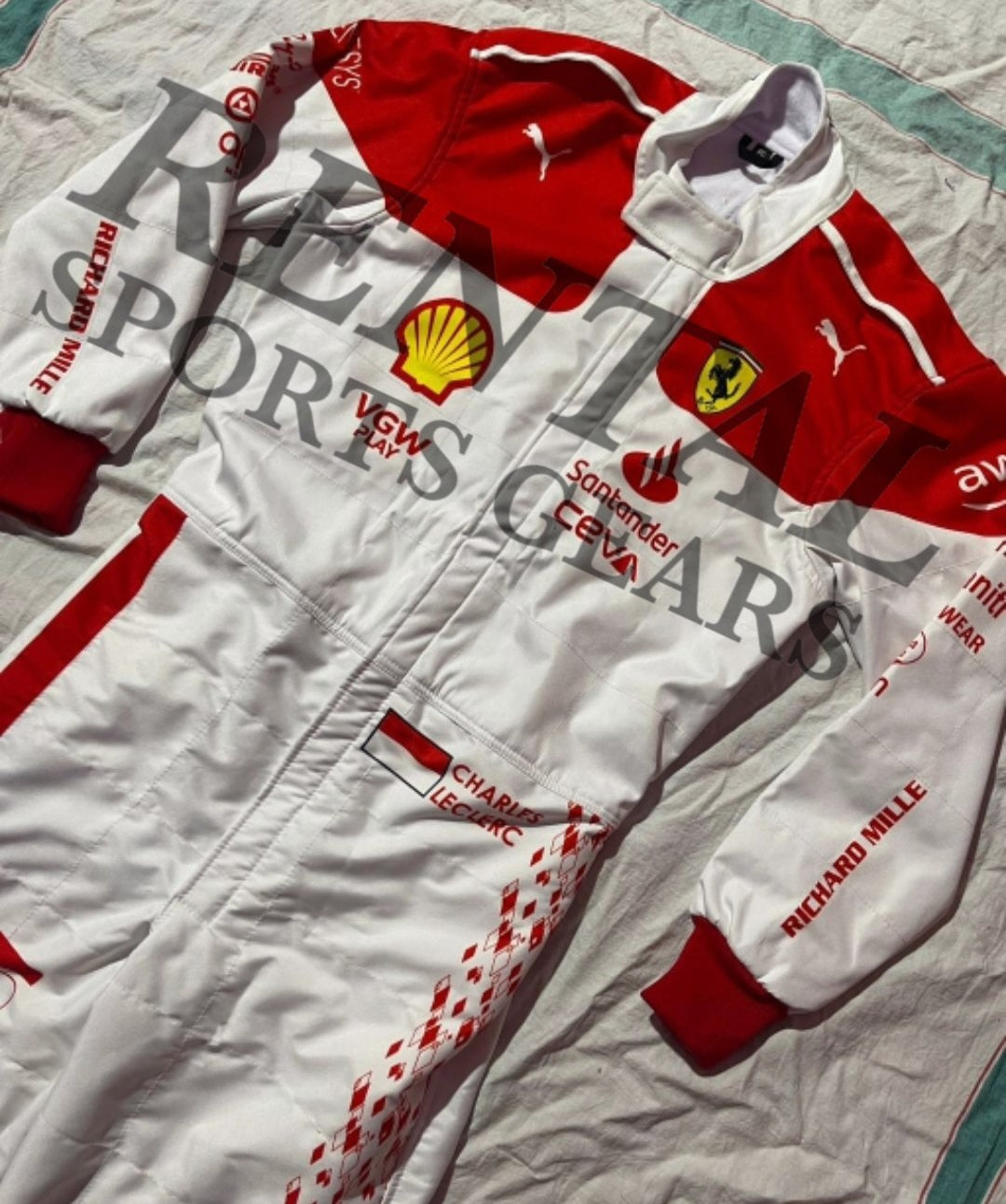 Charles Leclerc 2023 Monaco Grand Prix Race Suit ferrari - Rental Sports