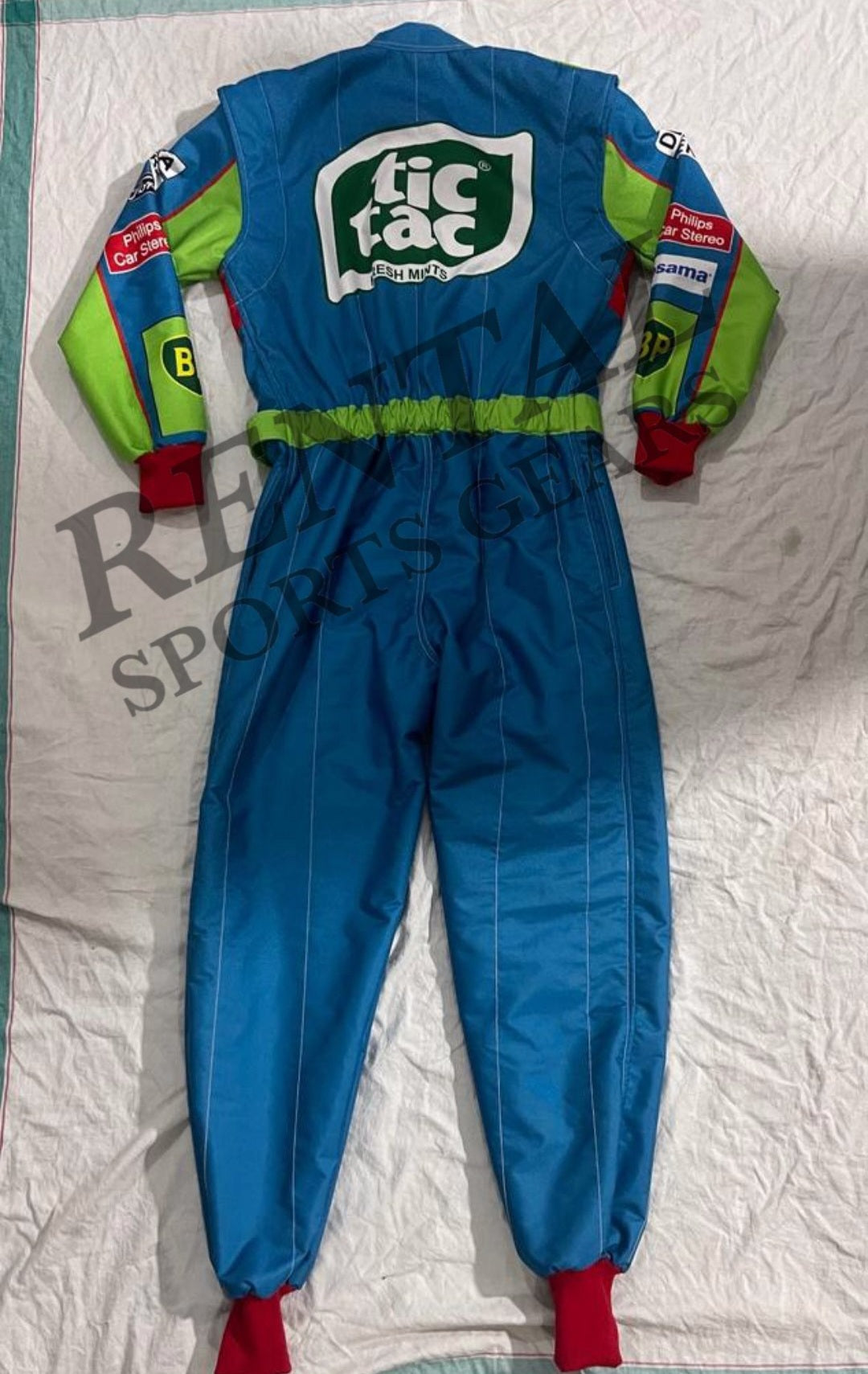1991 Michael Schumacher Belgian Grand Prix Formula 1 Race suit - Rental Sports