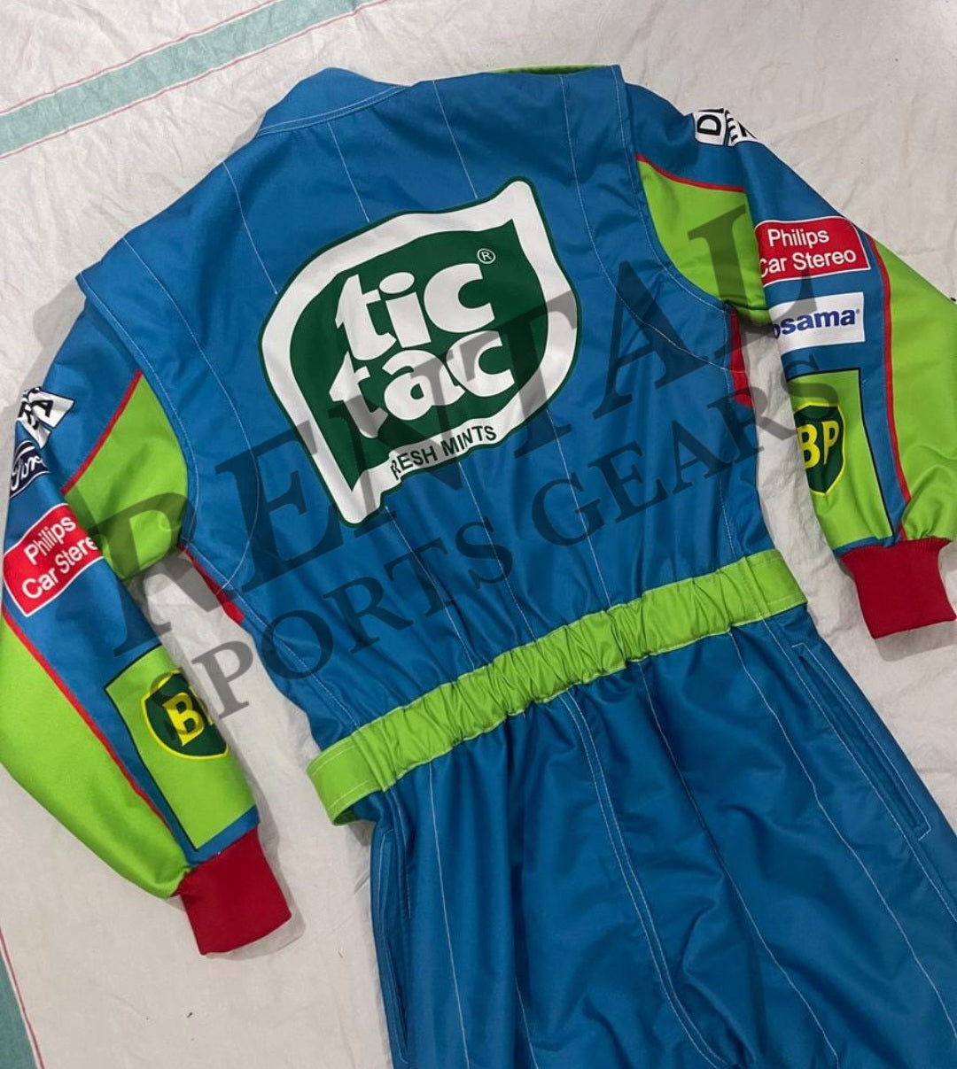 1991 Michael Schumacher Belgian Grand Prix Formula 1 Race suit - Rental Sports