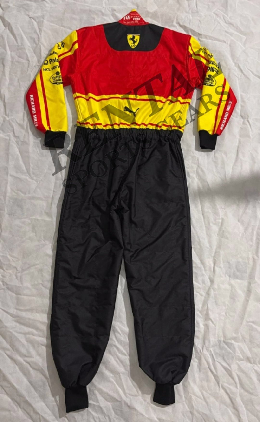 Charles Leclrec Ferrari special suits for 2023 F1 Italian GP at Monza - Rental Sports
