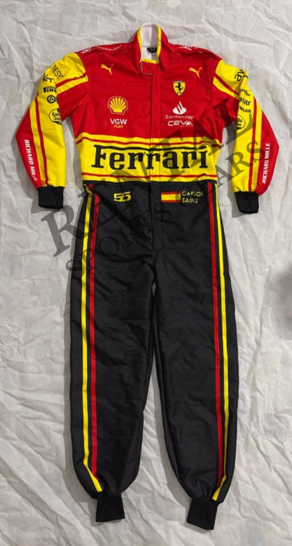 Charles Leclrec Ferrari special suits for 2023 F1 Italian GP at Monza