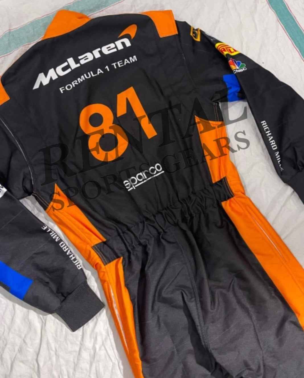 Mclaren Norris's & Paistri New Race Suit in Singapore GP 2023