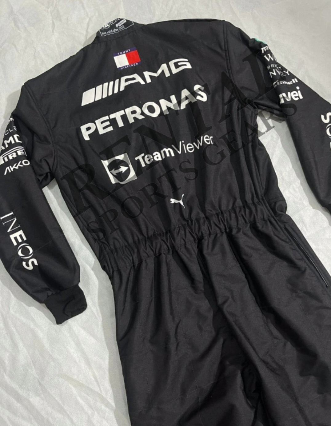 George Russell Mercedes suit 2023 f1 race suit - Rental Sports