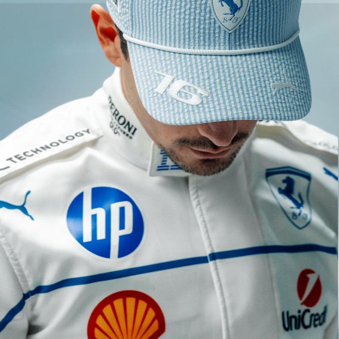 2025 Monaco GP Charles Leclerc F1 Race Suit Scuderia Ferrari