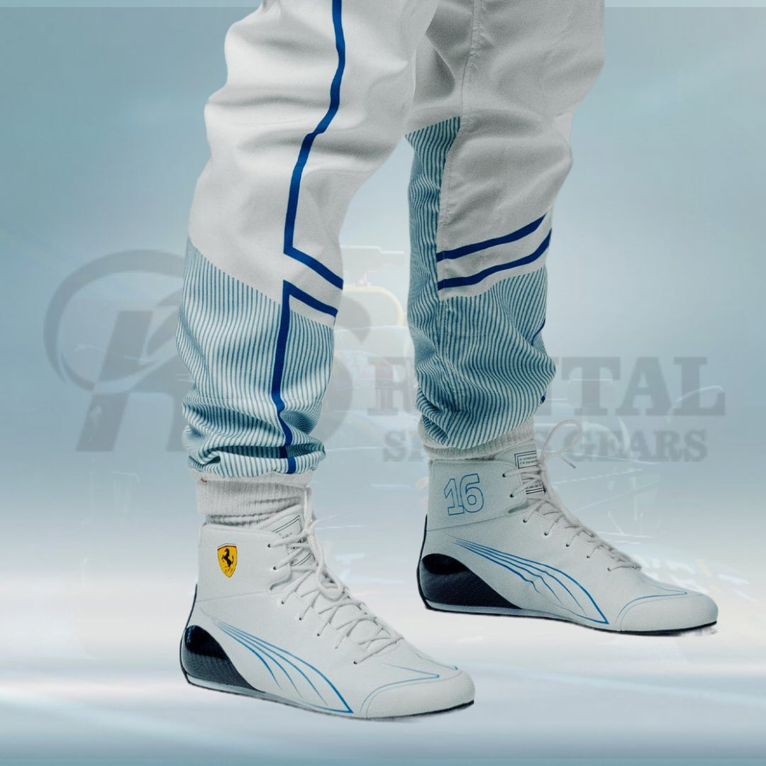 2025 Monaco GP Charles Leclerc F1 Race Suit Scuderia Ferrari