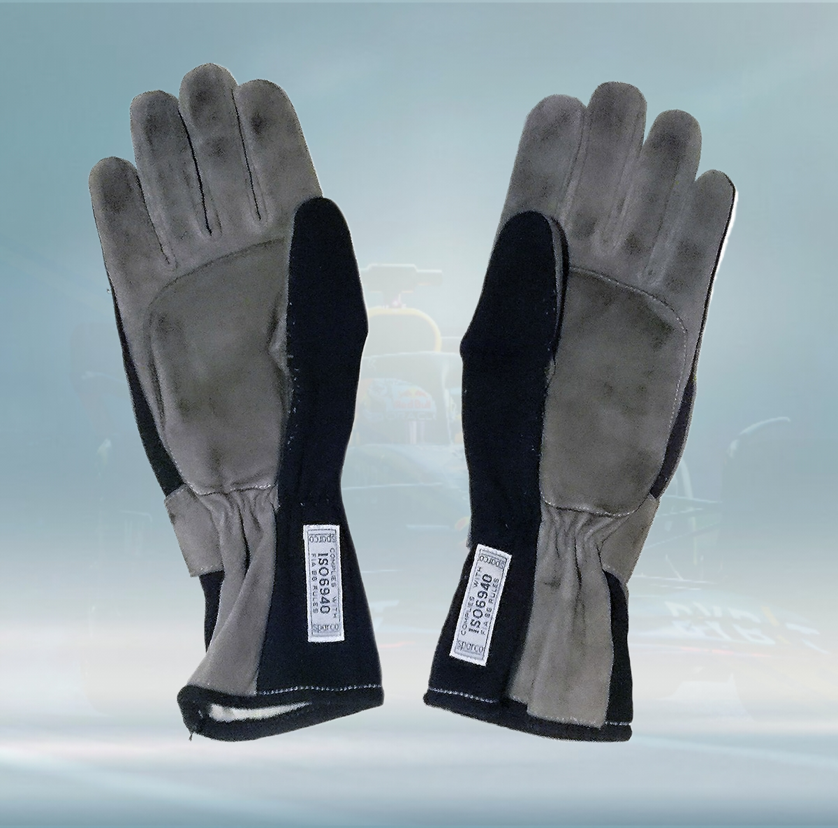 2000 David Coulthard Race British GP McLaren Mercedes F1 Gloves - Rental Sports