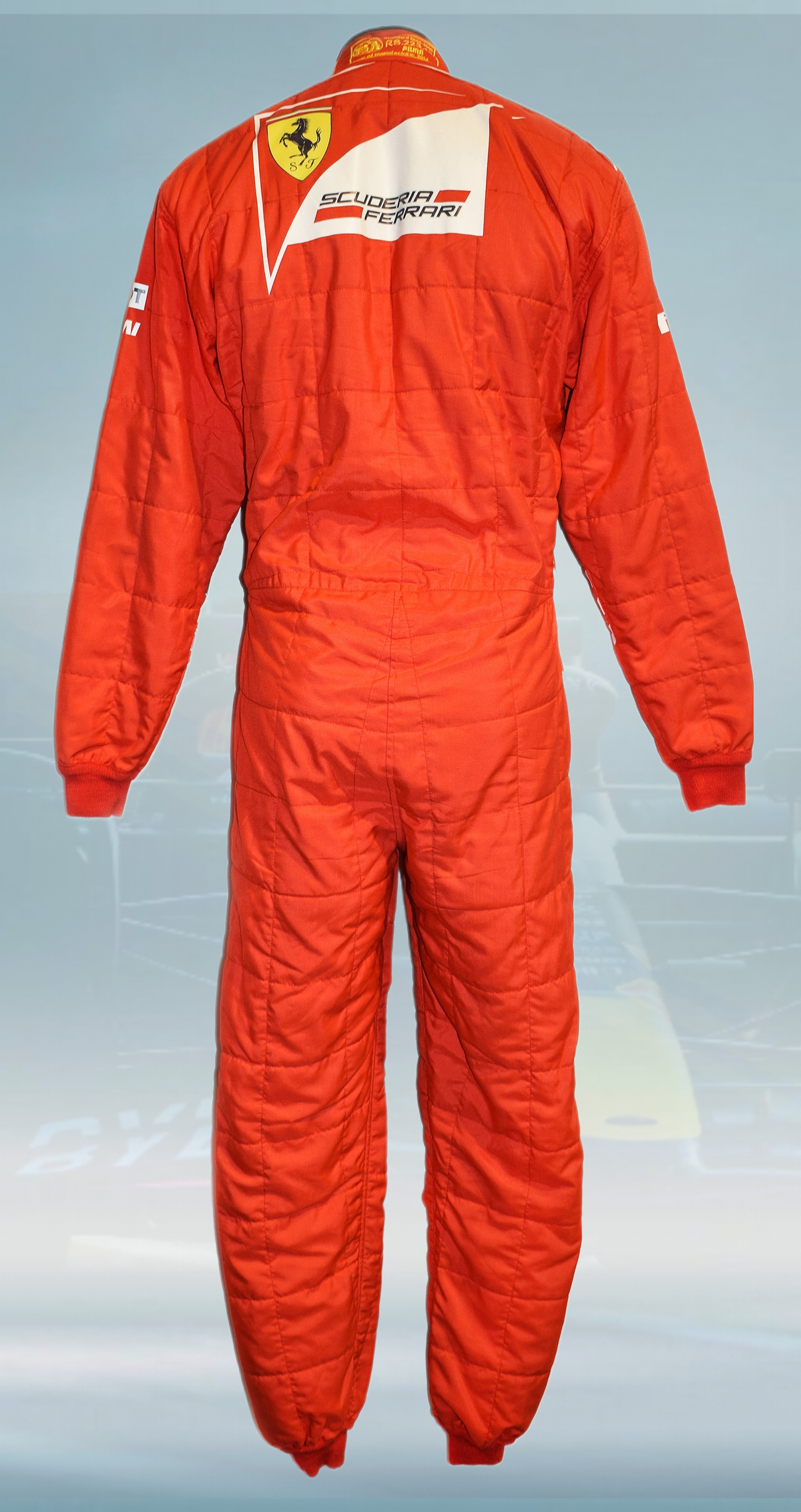 2014 Kimi Räikkönen Race Worn Scuderia Ferrari F1 Suit