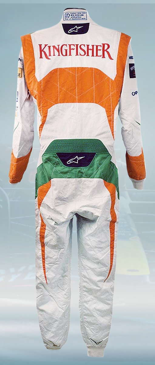 2010 Paul Di Resta Force India F1 Suit