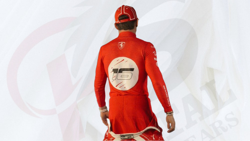 Charles Leclrec 2023 Ferrari Las Vegas Race suit F1 - Rental Sports