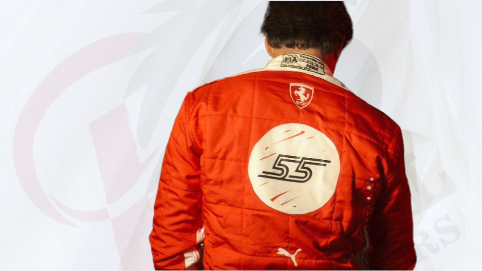 2023 Scuderia Ferrari Las Vegas Carlos Saniz Race suit F1 - Rental Sports