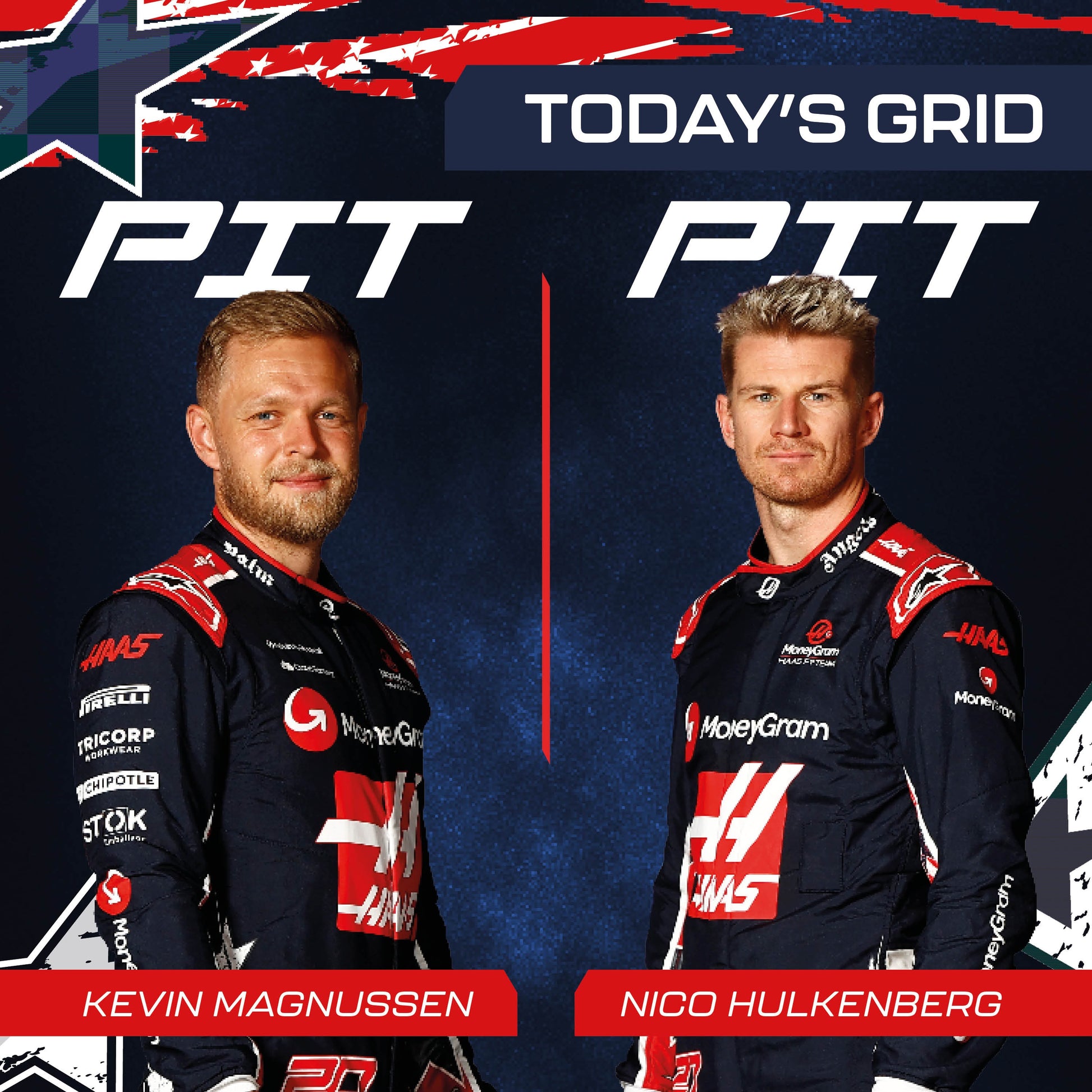 Nico Hülkenberg F1 TEAM RACE SUIT2023 - UNITED STATES GP