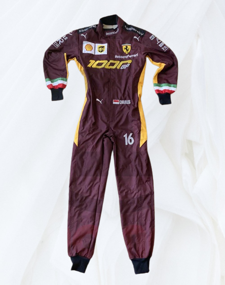 Charles Leclerc 2020 FERRARI 1000 GP Racing Suit | F1 Replica Embroidery Race Suit - Rental Sports