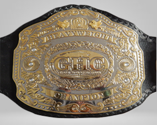 GHC Global Honored Crown Heavyweight Wrestling Champion Belt Keiji Mutoh Noah
