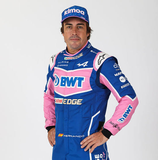 Fernando Alonso BWT Team Alpine F1 Racing suit 2022