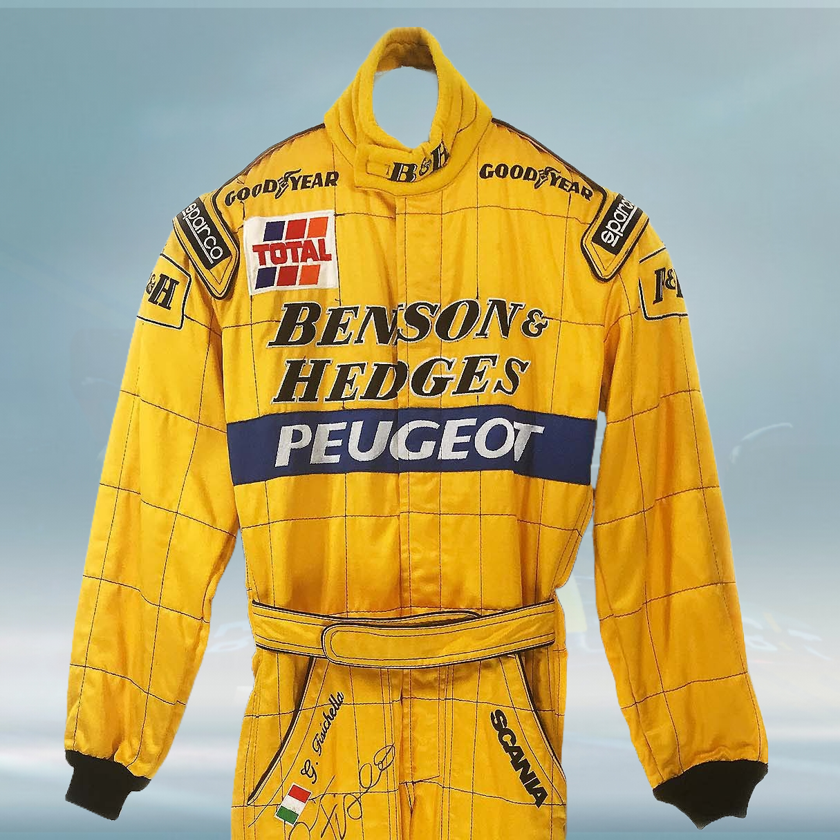 1997 Giancarlo Fisichella Race Jordan F1 Suit - Rental Sports