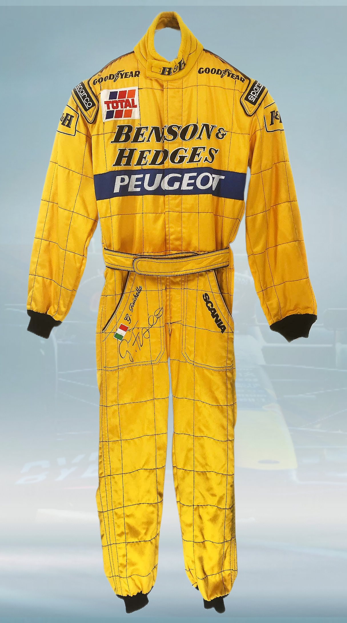 1997 Giancarlo Fisichella Race Jordan F1 Suit - Rental Sports