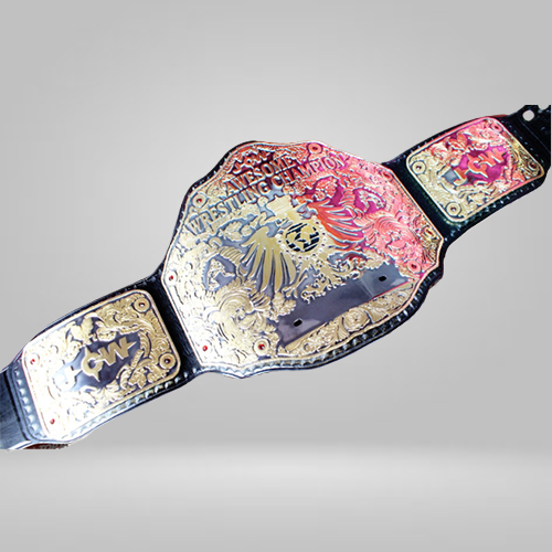 JCW Awesome Wrestling Championship Belt - Rental Sports