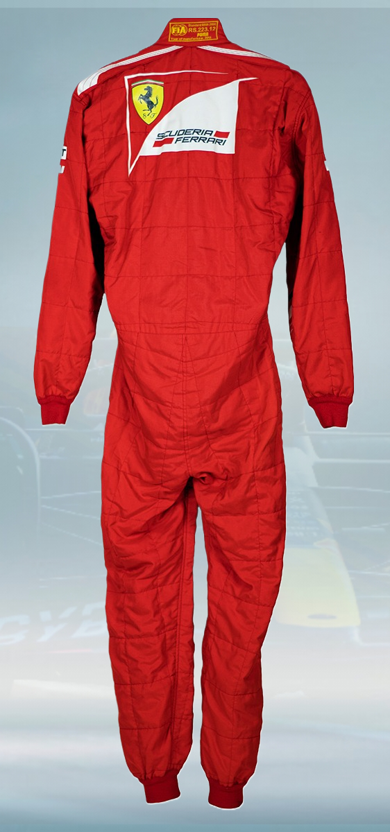 2014 Kimi Raikkonen Race Ferrari F1 Suit