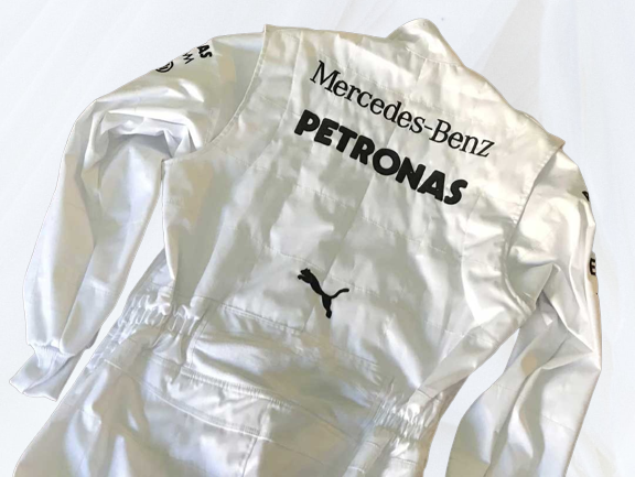 Lewis Hamilton 2017 Mercedes Benz F1 Racing Suit - Rental Sports