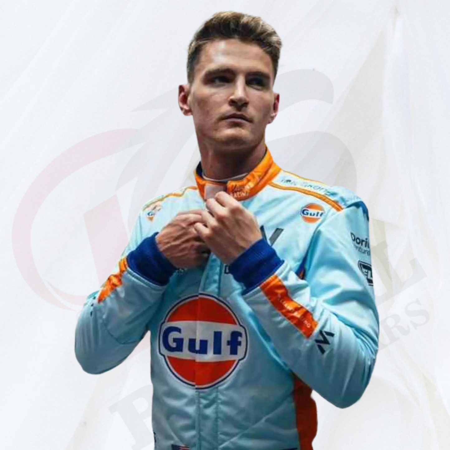 Logan Sargeant Gulf williams F1 Race Suit Singapore GP 2023 - Rental Sports