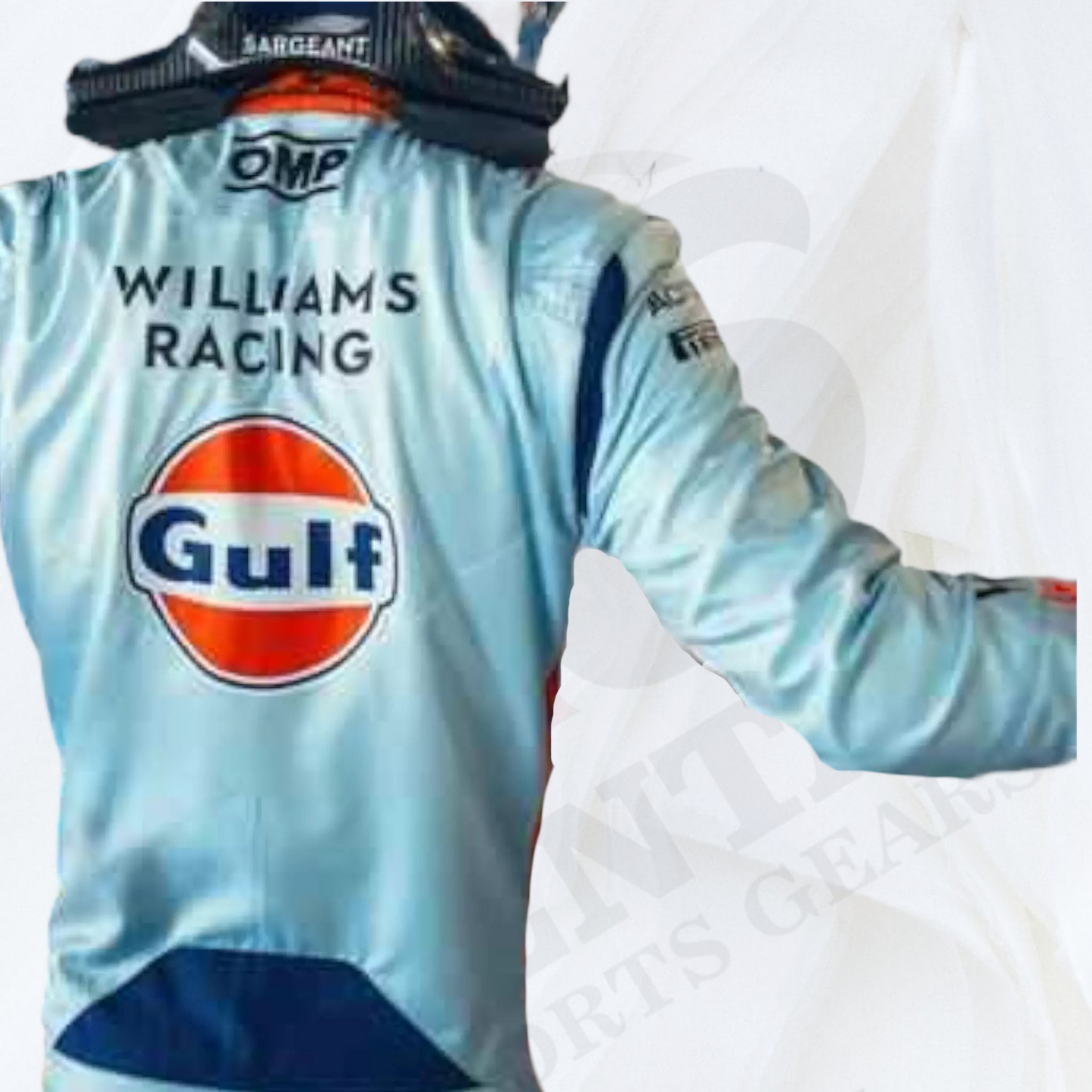 Logan Sargeant Gulf williams F1 Race Suit Singapore GP 2023 - Rental Sports