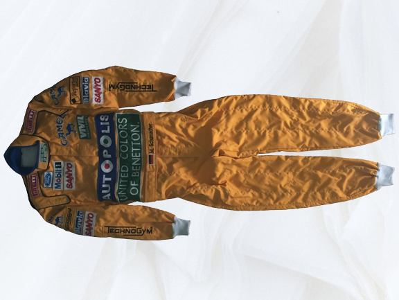 F1 Michael Schumacher 1992 Embroidered race suit | F1 Replica Embroidery Race Suit - Rental Sports
