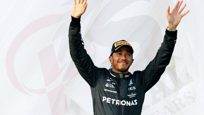 Lewis Hamilton 2023 F1 Race Suit Mercedes-Benz AMG - Rental Sports