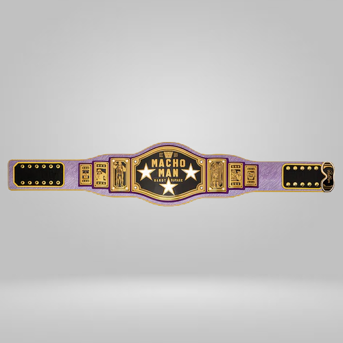 MACHO MAN RANDY SAVAGE LEGACY WRESTLING CHAMPIONSHIP COLLECTOR’S TITLE BELT