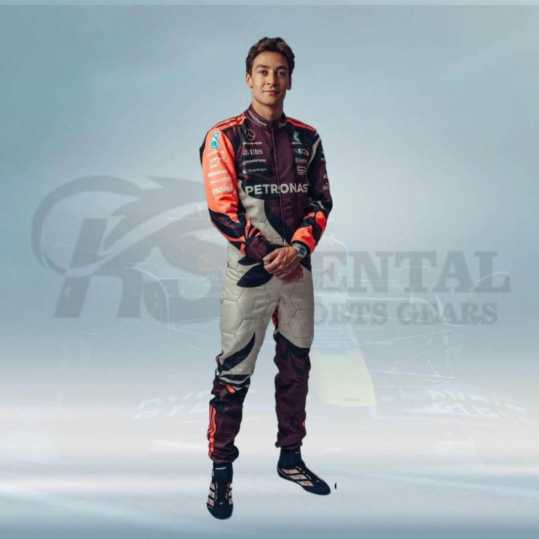 F1 Race Suit George Russell Miami Grand Prix Mercedes-AMG