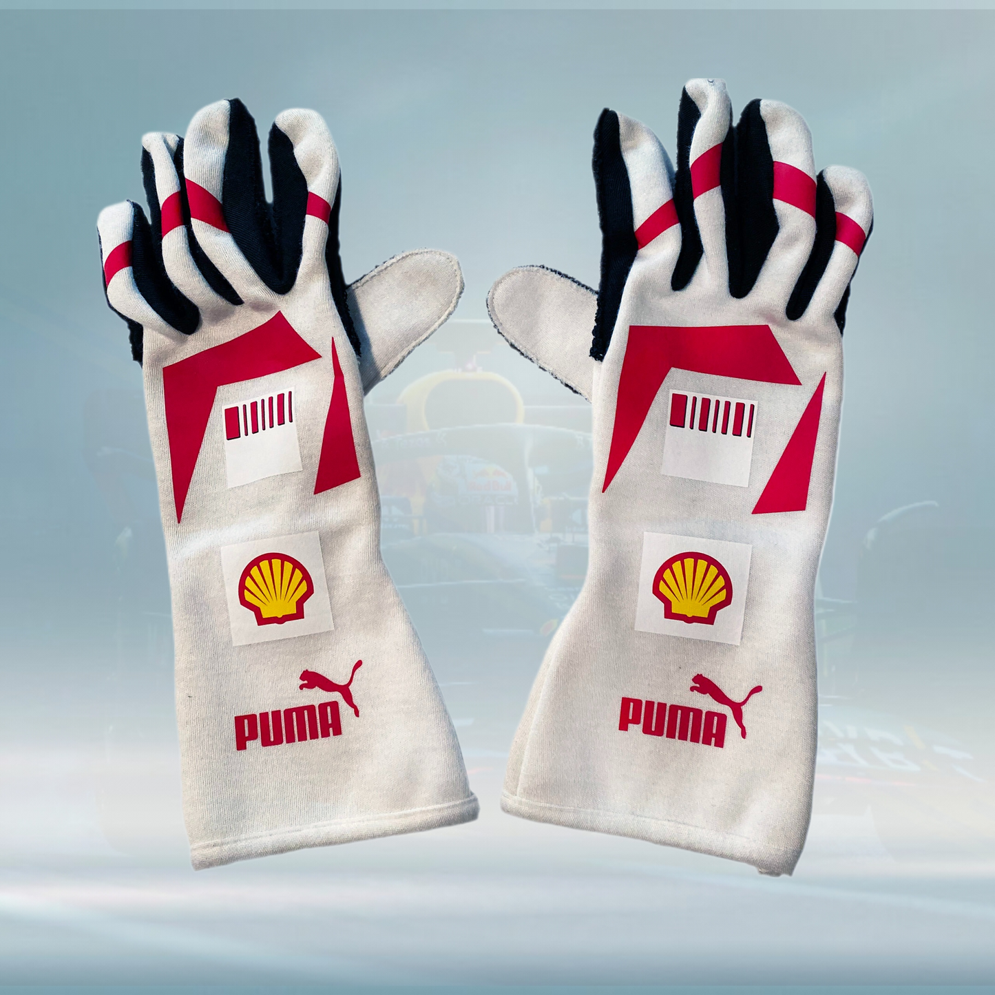 2007 Michael Schumacher Scuderia Ferrari F1 Gloves - Rental Sports