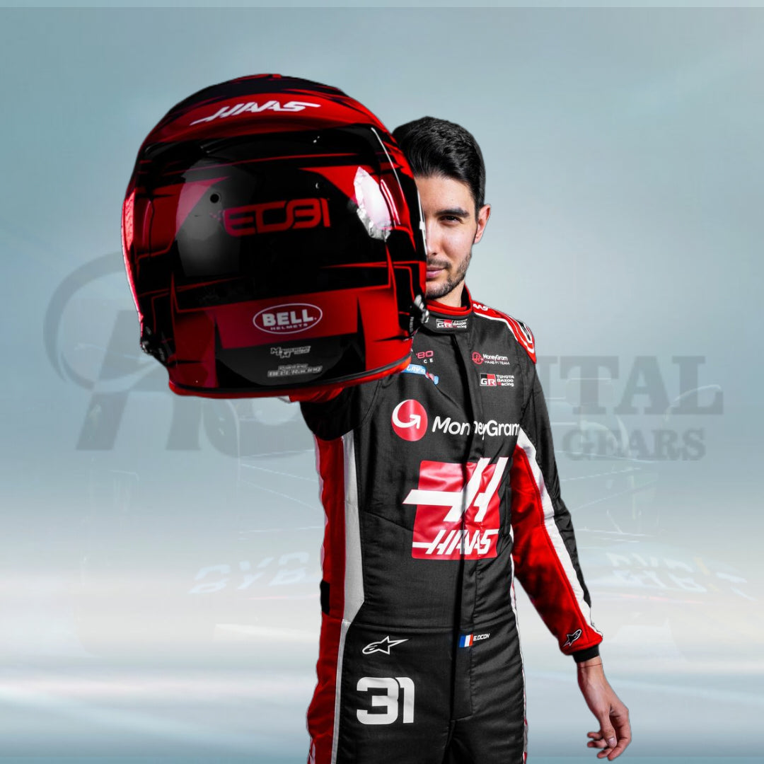 2025 Esteban Ocon MoneyGram Haas F1 Team Race Suit