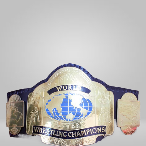 NWA Blue World Team Championship Replica Belt - Rental Sports