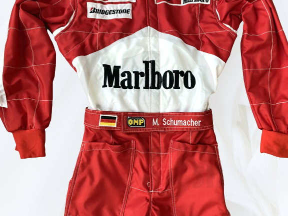 Michael Schumacher 2006 Embroidery Racing F1 Race Suit - Rental Sports