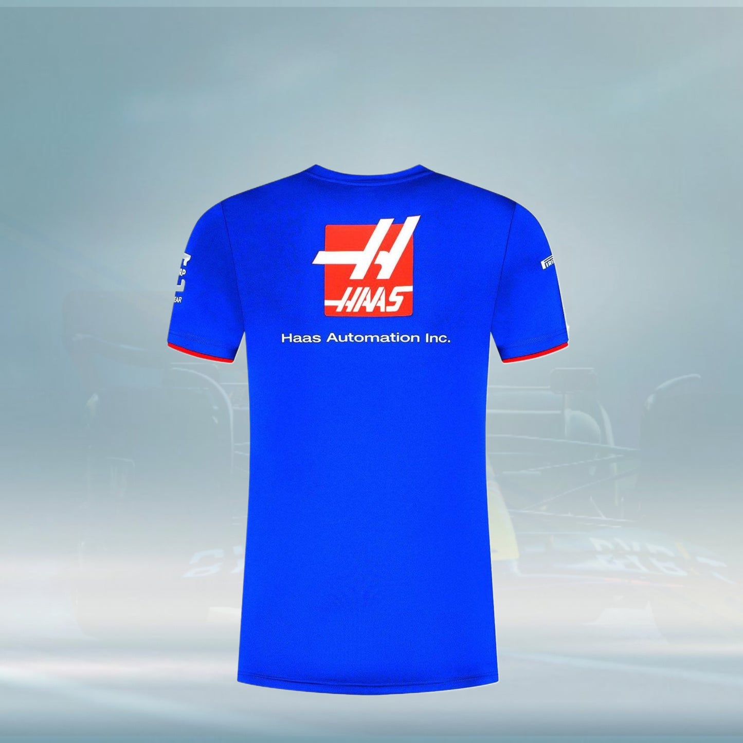 2022 Haas USA F1 Mens Team T-Shirt blue - Rental Sports