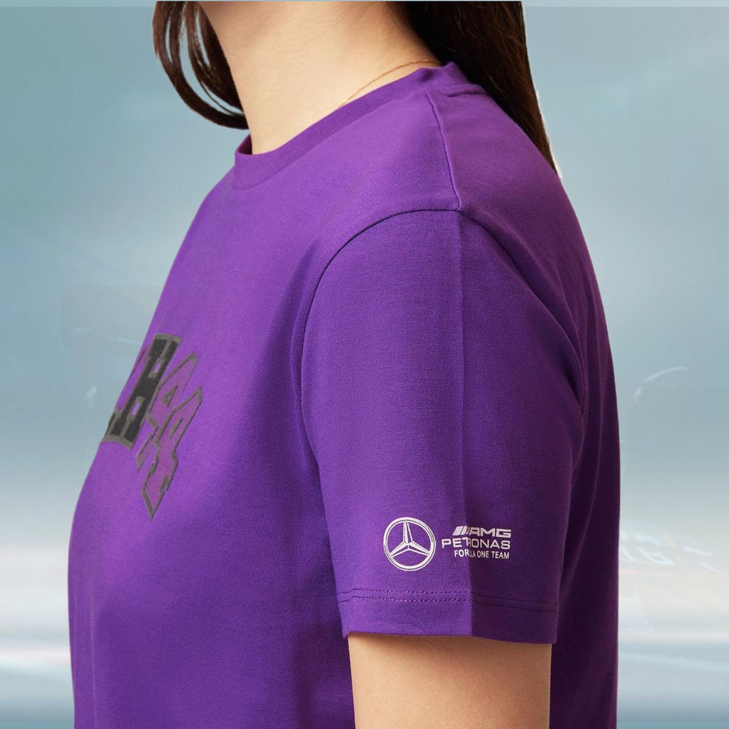 2023 Mercedes AMG Germany F1 Ladies Lewis Hamilton Logo T-shirt - Rental Sports