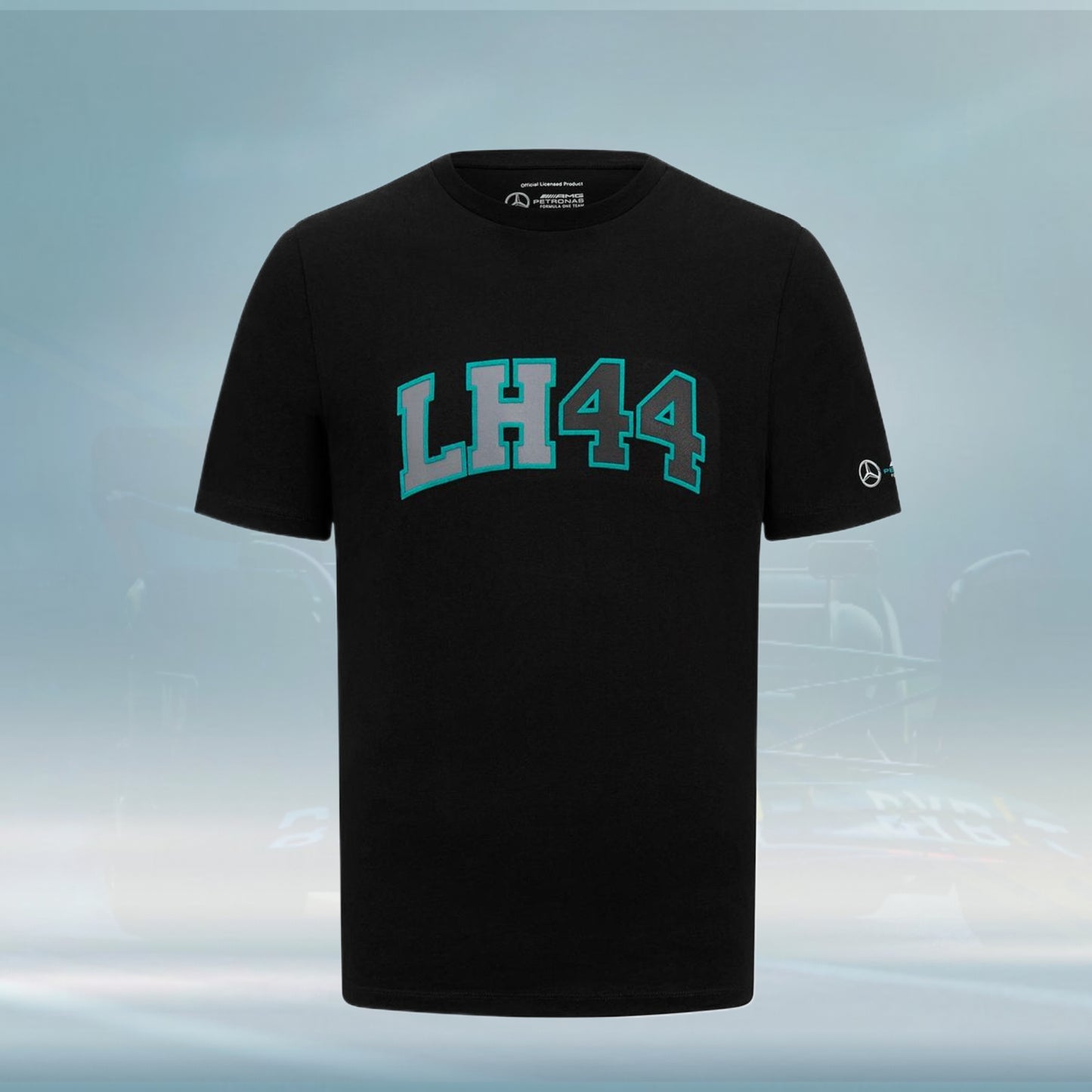 2023 Mercedes Germany AMG F1 Mens Lewis Hamilton Logo T-shirt - Rental Sports